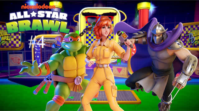 Lets Play Nickelodeon All-Star Brawl #4: Turtle Power!