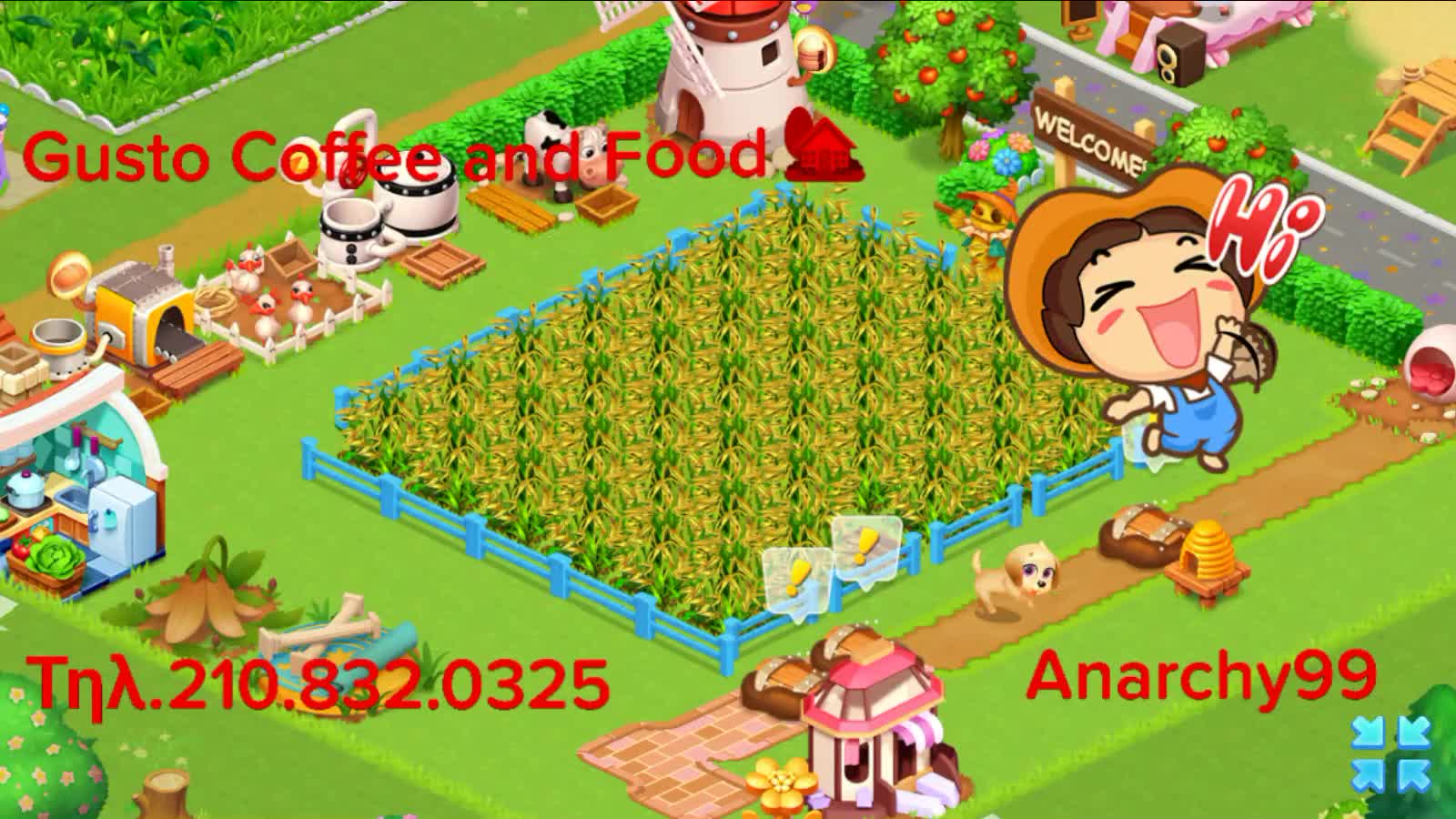 After food in Gusto nothing 🚜