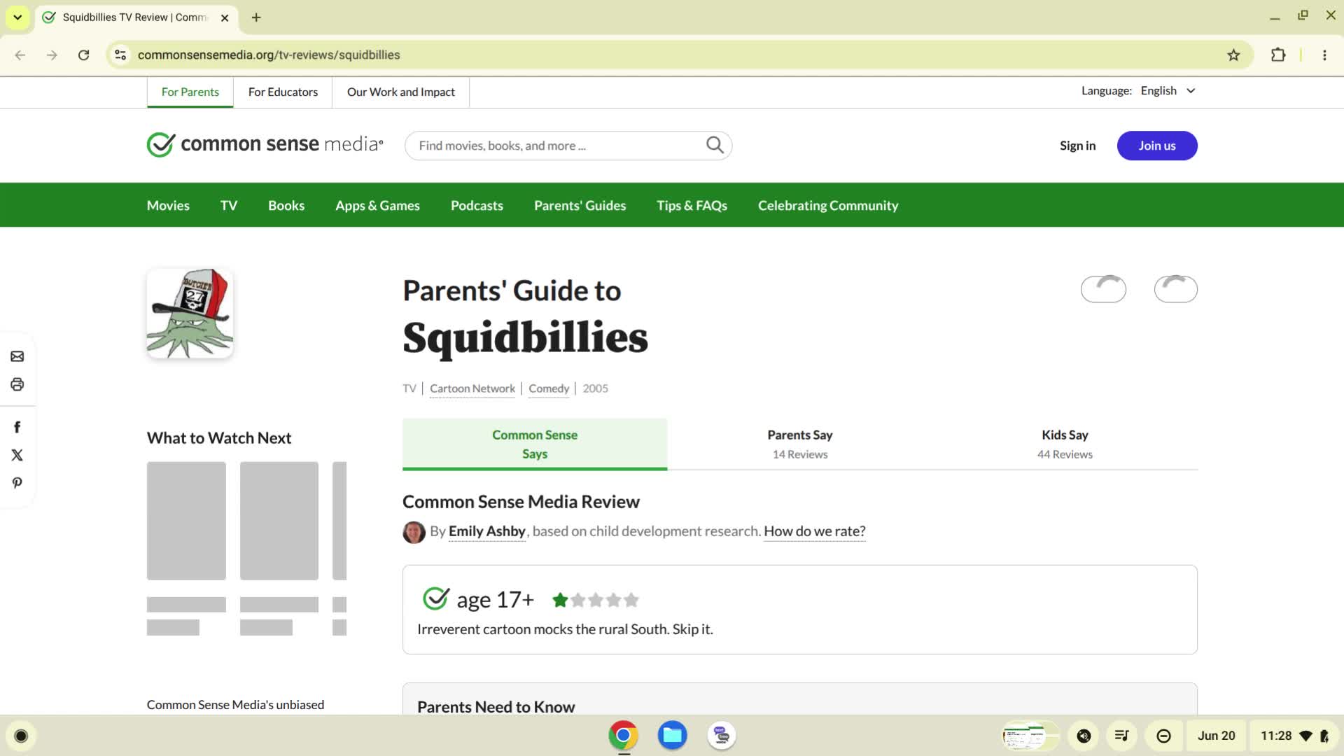 Squidbillies TV Review