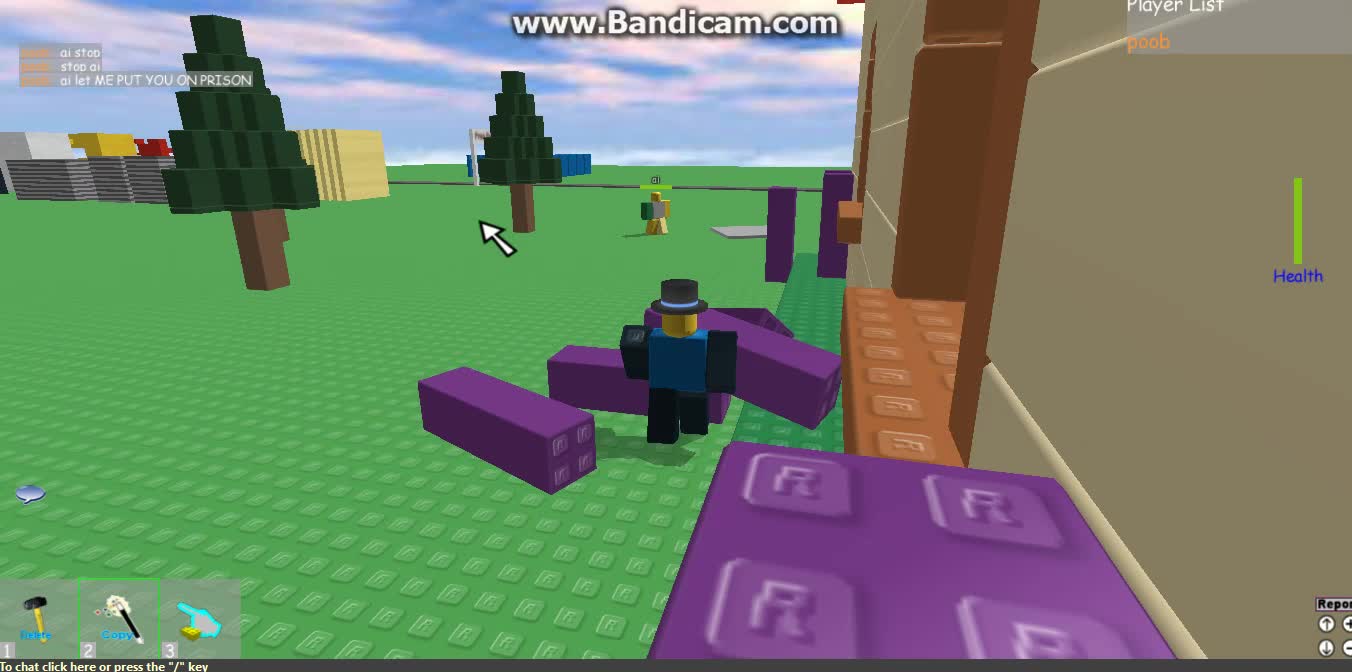 i created an AI in old roblox :D