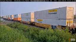 Railfanning in Oklahoma City, OK (8/1/2021) (Part 6) Ft. Virtual Railfan, NOT MINE)