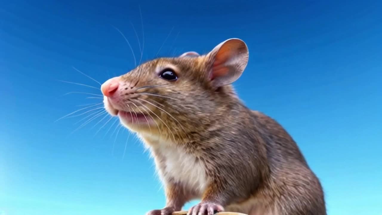 Maus auf einem Schiff Maus auf einem Schiff