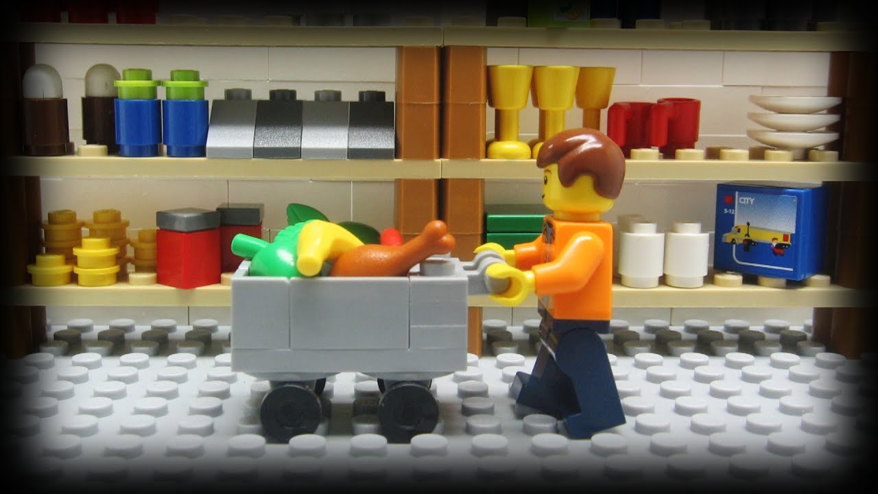 Lego Shopping Animation