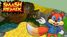 Smash Remix Conker One Player Mode Playthrough