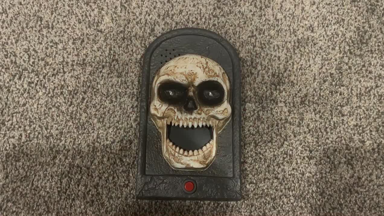 Magic Power Co. Skull Doorbell (Unique Audio Model)