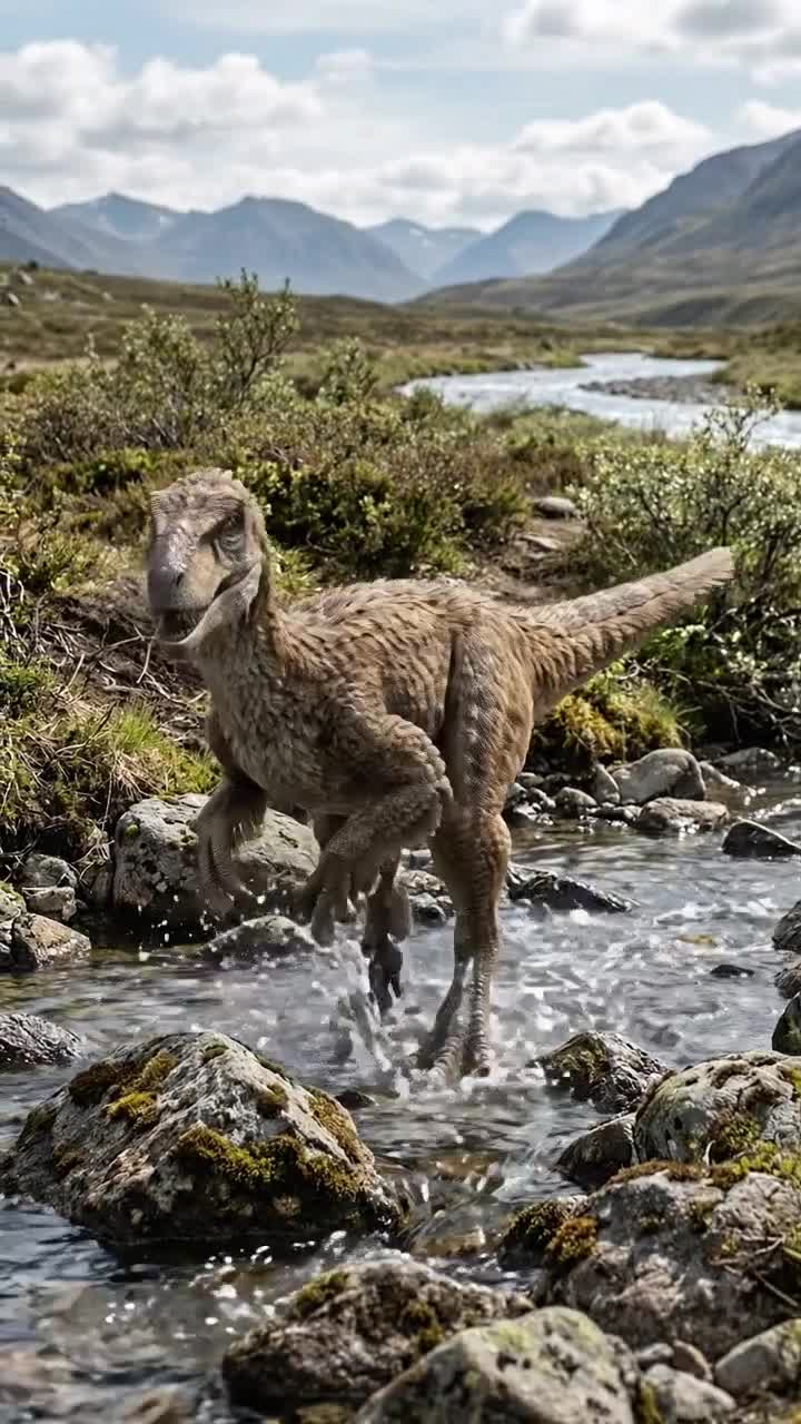 Dinosaur. -