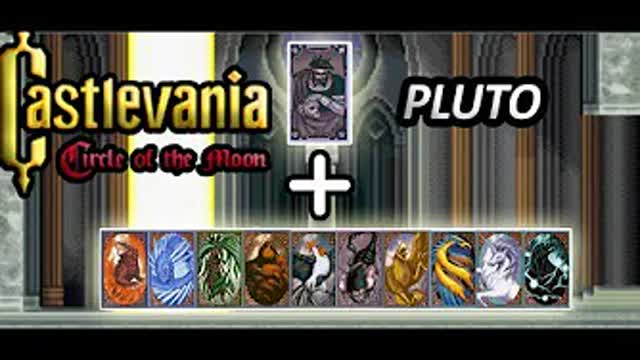 Castlevania: Circle of the Moon Extras 12 Combinaciones de la carta Pluto
