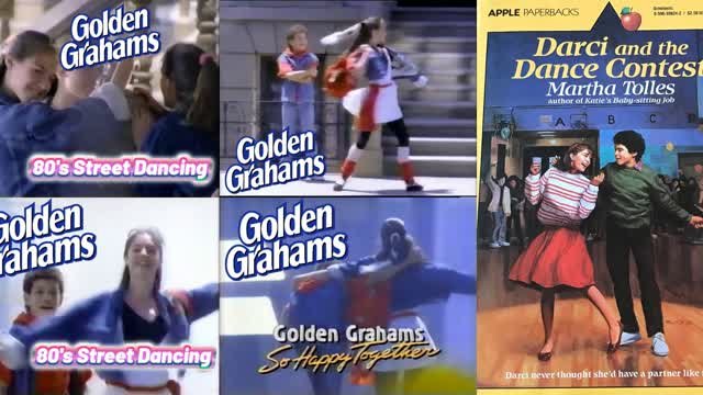 80's Golden Gramms Commercials - 80s Street Dancing Ballet Girl [So Happy Together]
