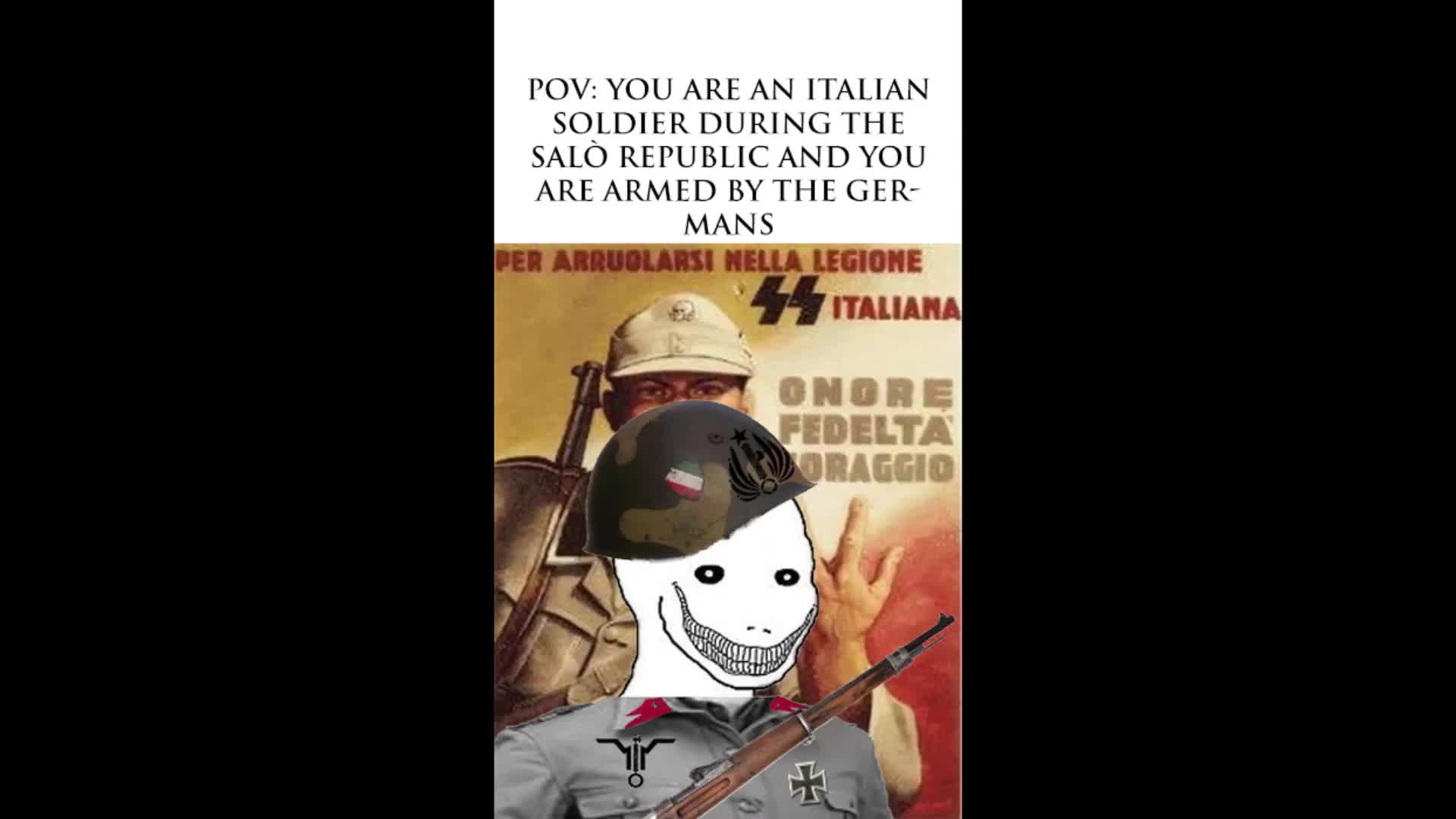 POV You are Italian soldier ww2๐ฎ๐น๐ค๐ป (PART I) POV You are Italian soldier ww2๐ฎ๐น๐ค๐ป (PART I)