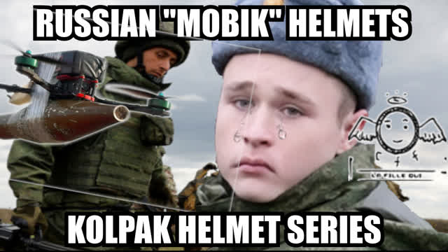 NPO SM Helmets of Russian Mobilized troops