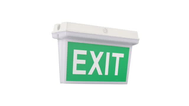 manufacturer of IP65 LED exit sign in china best price