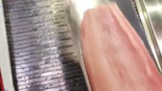 2.5mm fillets using Eruis fish cutting machine