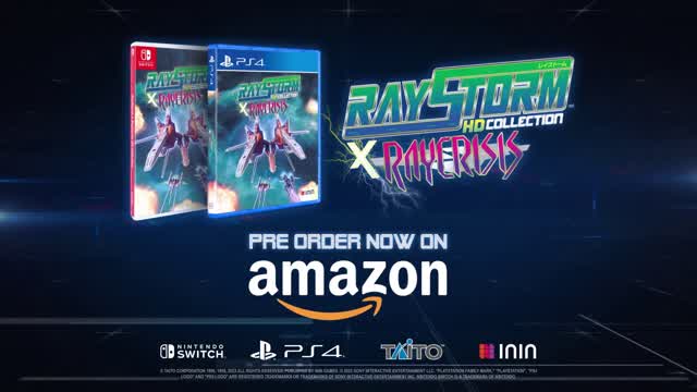 RayStorm x RayCrisis HD Collection (Pre-Order Trailer) [Nintendo Switch and Playstation 4] RayStorm