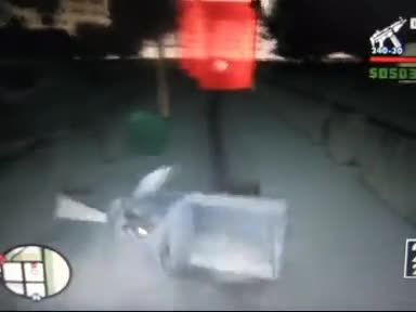 GTA San Andreas moddato - corse clandestine con apecar piaggio