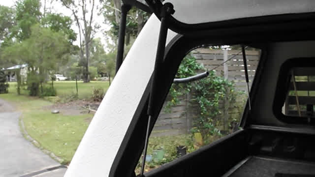 How to Replace Gas Struts on TJM Canopy Side Windows