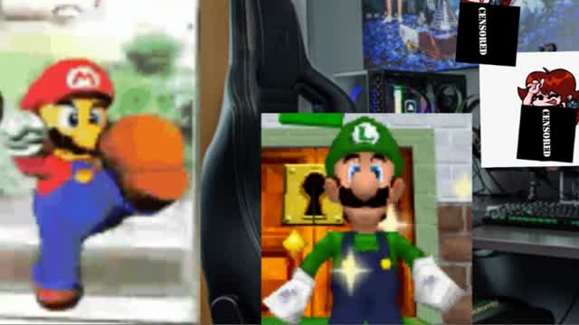 Hey Luigi how's it- OH MY GOD