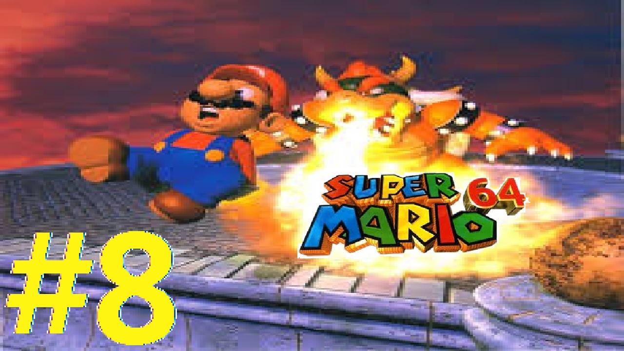 Let´s Play Super Mario 64 ( 100% Deutsch ) Teil 8 Horrortrip in der Geistervilla! (1/2)