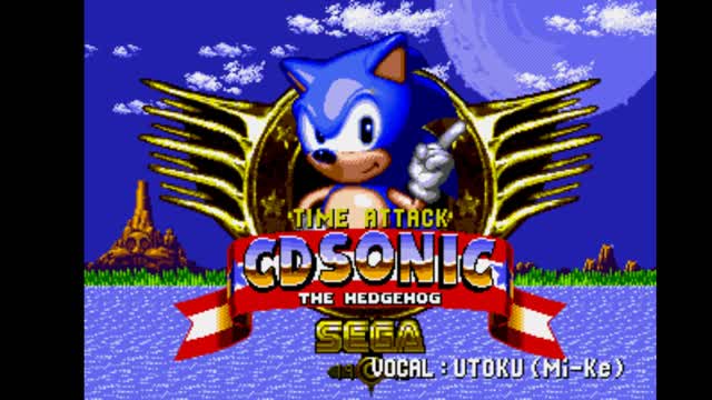 Sonic cd prototype