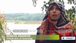 A Muslim woman complains that there are too many Finns in Finland, so it is quite difficult for her 