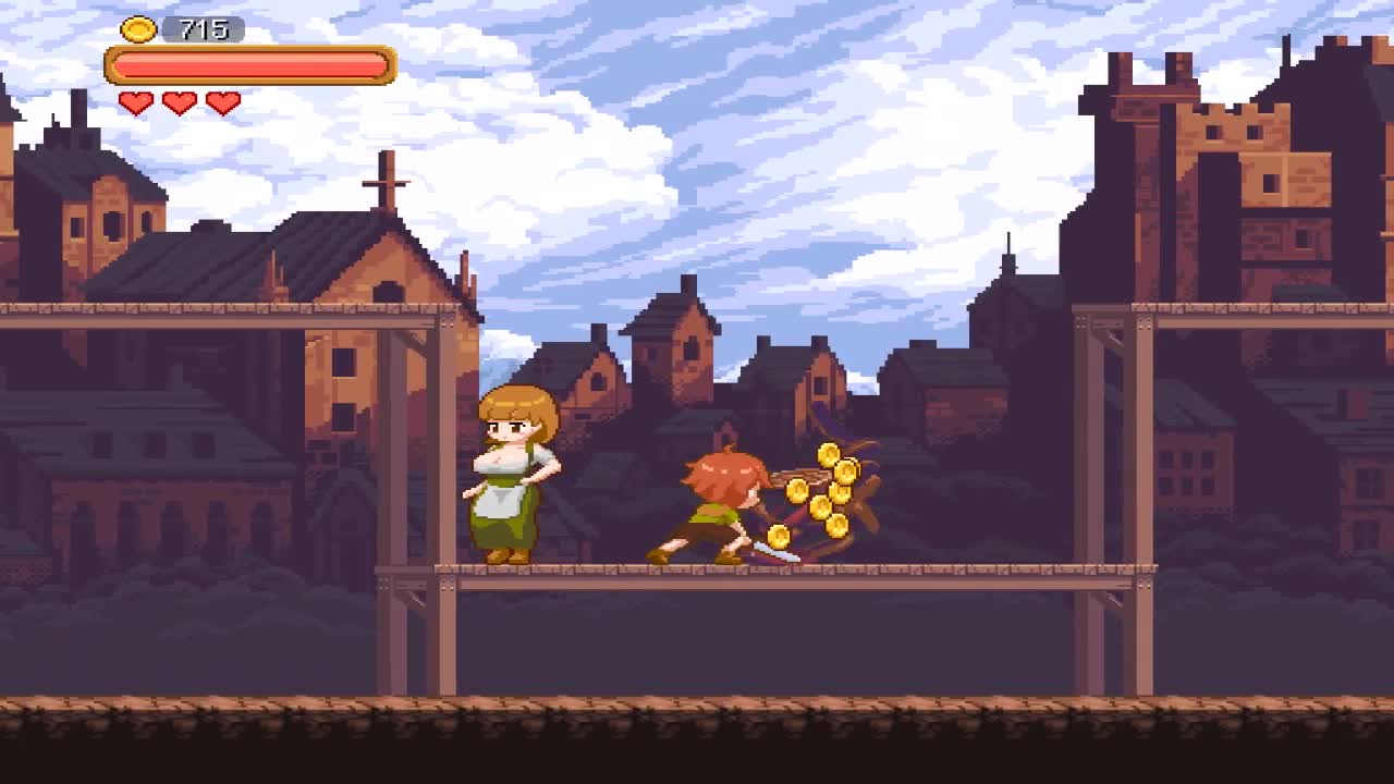 SuperMamonoSisters - stage 1 town