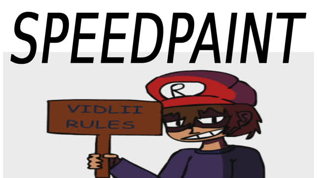 cool speedpaint for vidlii