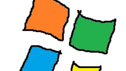 windows(?) XP(aper) startup and shutdown (windows startup and shutdown but crappy)