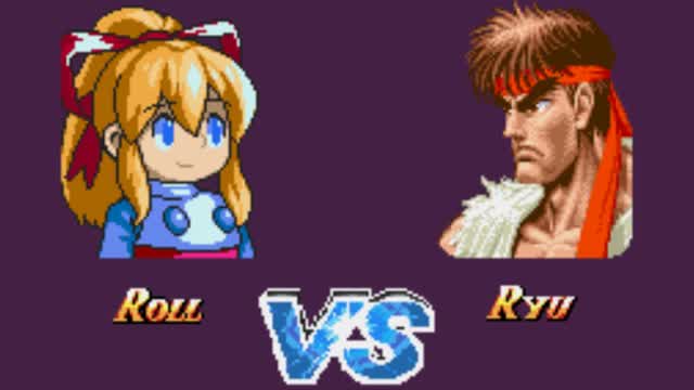 Bishoujo Super Street Fighter II ✪ Roll Arcade (No Damage)