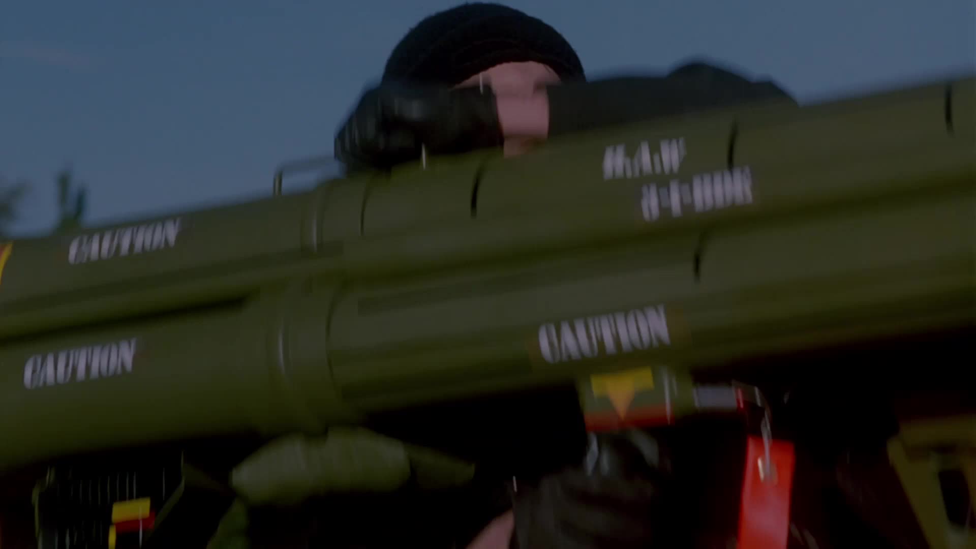 Triple-Barrel Rocket Launcher