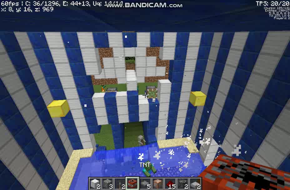 Me and connor in minecraft