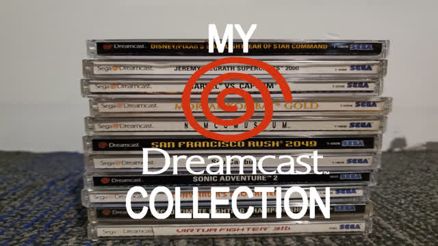 My Sega Dreamcast Collection