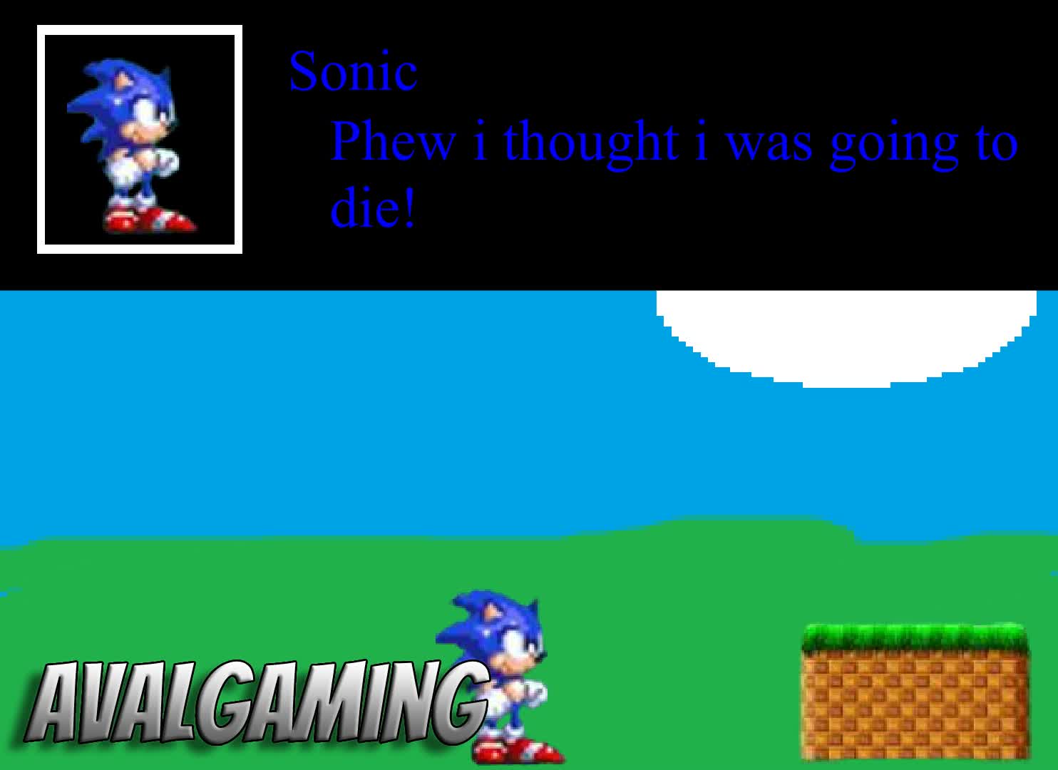 Sonic gets crushed
