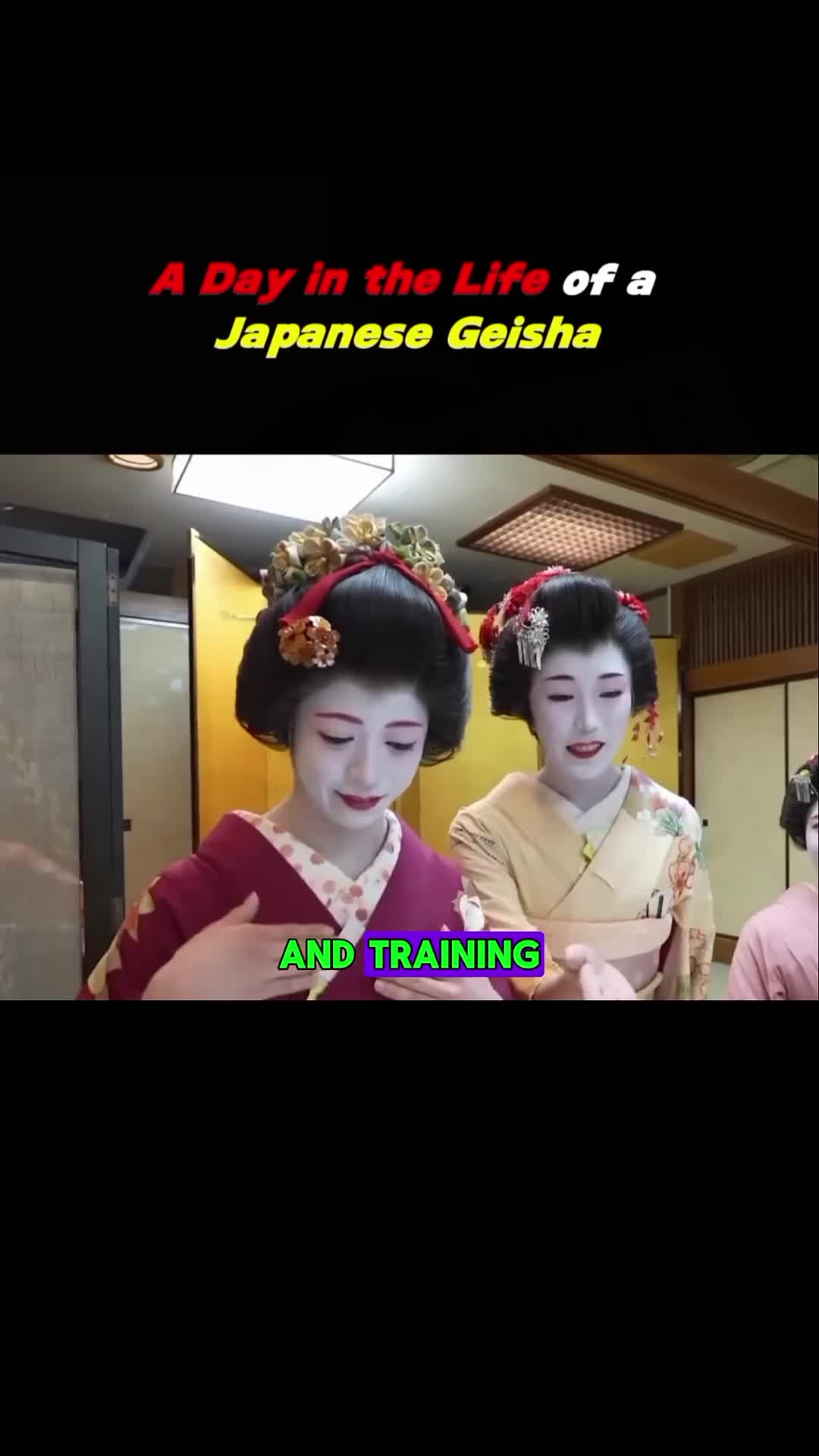 A Day In The Life Of A Japanese Geisha