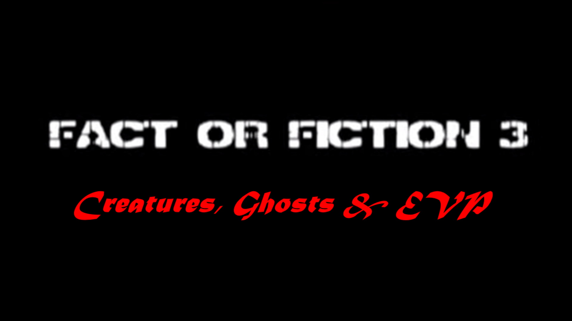 Urban Legends 3 - Fact Or Fiction?