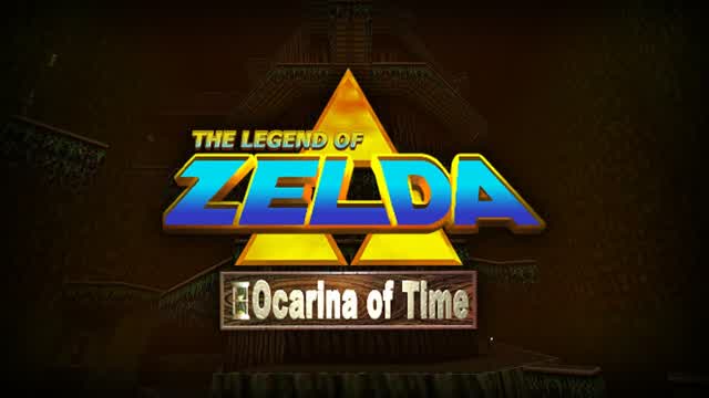 Playing Ocarina of time space world '97