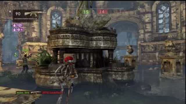 Uncharted 2 Multiplayer Match (The Flooded Ruins, Deathmatch)