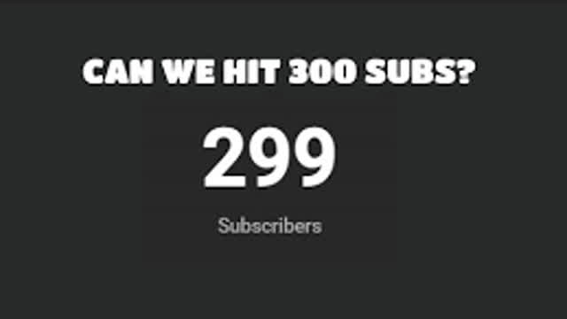 Congratulations OLDYTVIDEOS hit over 300 subscribers