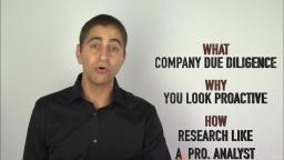 058 Introduction to Company Research Strategies