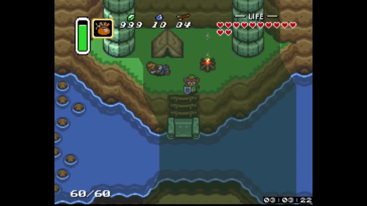 ZNESW THE LEGEND OF ZELDA: A - LINK TO THE PAST [  ? ]  Level 2 - The Swamp Palace!