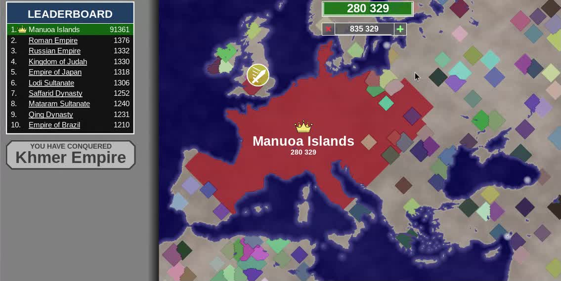 Manuoa Islands Versus Europe?!