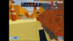 playing arsenal in roblox