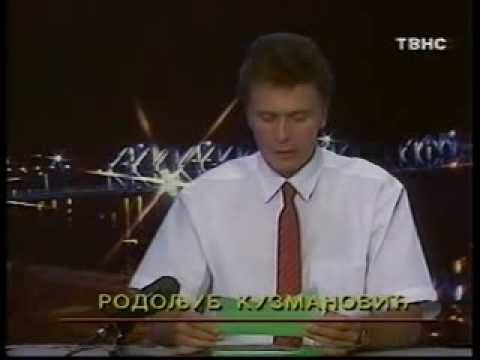 TV Novi Sad - Vesti, 1. avgust 1992