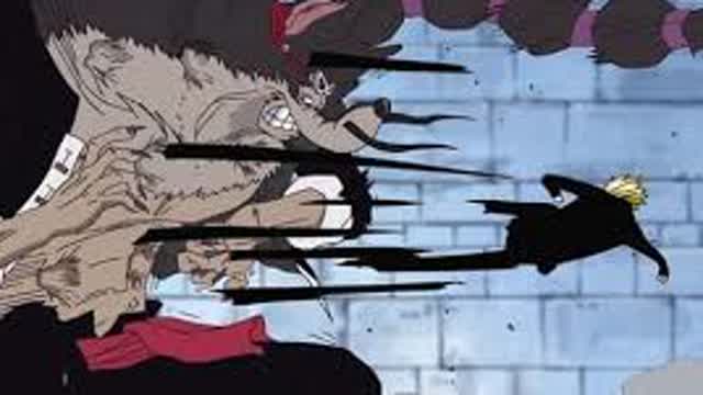 One Piece Sanji vs Jabura AMV