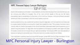 Automotive Accident Lawyers Burlington ON - MPC Personal Injury Lawyer (800) 299-0342