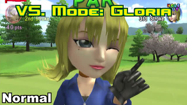 Everybody's Golf (PS2) - VS. Mode Playthrough: Gloria (Normal)