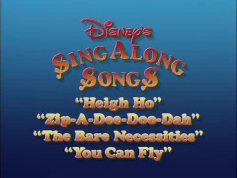Disney's Sing-Along Songs 1988 Promo (DVD Quality)