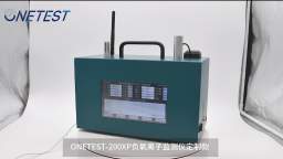 ONETEST-200XP negative oxygen ion monitor