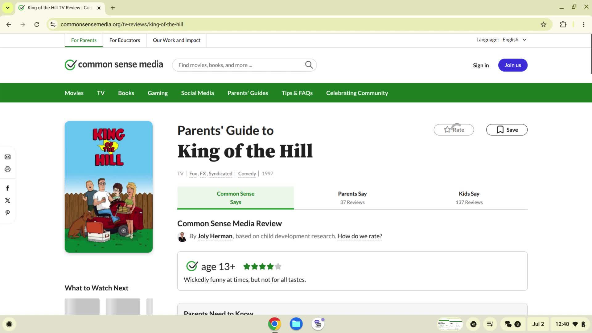 King of the Hill TV Review King of the Hill TV Review