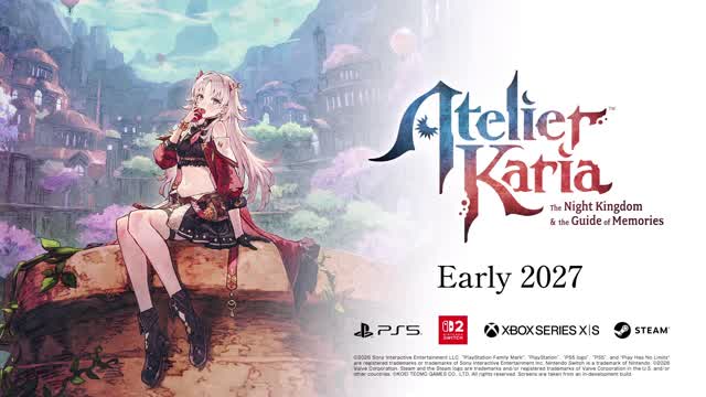 Atelier Karia: The Night Kingdom & the Guide of Memories (Nintendo Switch 2 and Playstation 5)