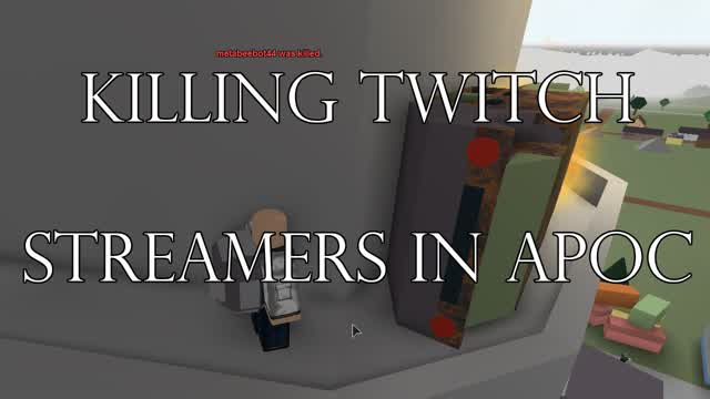 KILLING TWITCH STREAMERS LIVE IN APOCALYPSE RISING