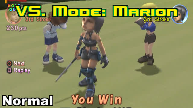 Everybody's Golf (PS2) - VS. Mode Playthrough: Marion (Normal)